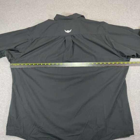 Ariat Shirt Men’s XXL Black Relentless Long Sleeve Button Down Western Stretch - Picture 10 of 11